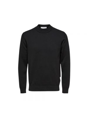 Dzianinowy sweter Selected Femme czarny