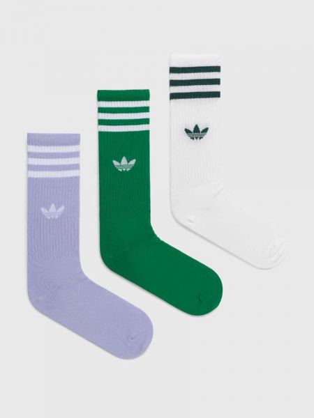 Фіолетові шкарпетки Adidas Originals