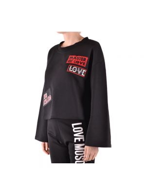 Oversize sweatshirt Love Moschino schwarz