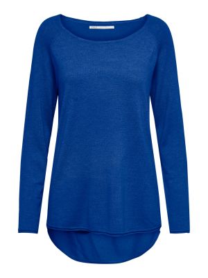 Пуловер Only синьо