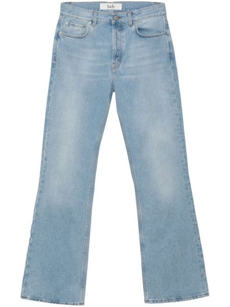 Flared jeans Séfr blå