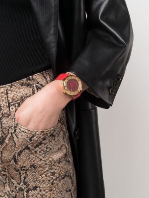 Rokas pulksteņi Versace sarkans