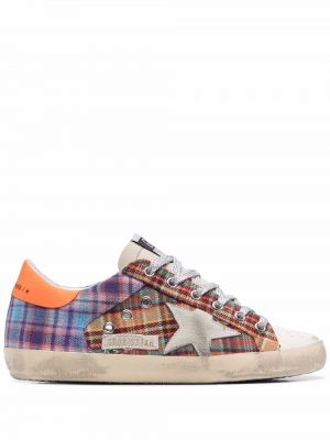 Zapatillas con cordones de estrellas Golden Goose dorado