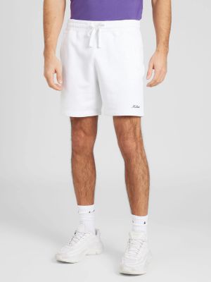 Спортни панталони Hollister бяло