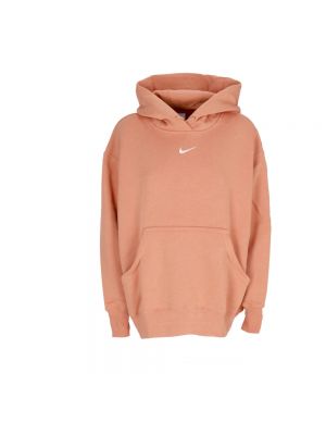 Oversize hoodie mit bernstein Nike braun