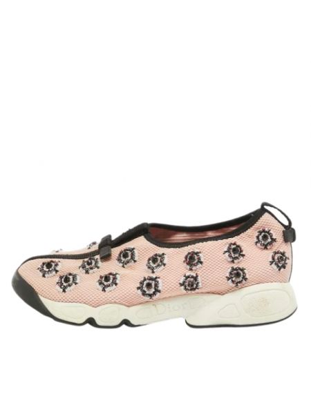 Różowe sneakersy Dior Vintage