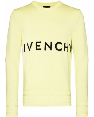 Jersey de punto de tela jersey Givenchy amarillo
