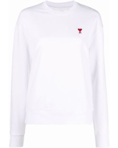 Sweatshirt Ami Paris hvit