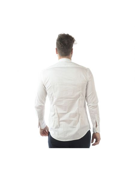 Camisa plisada Daniele Alessandrini blanco