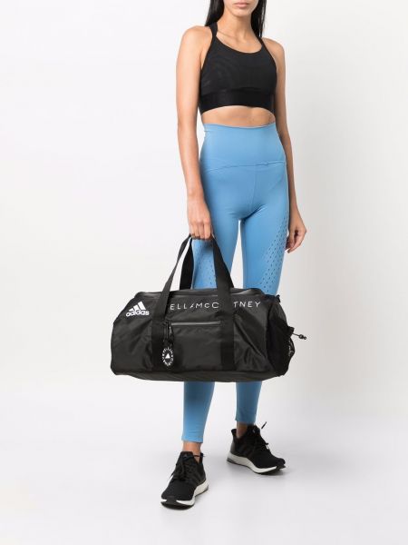 Bolsa con estampado Adidas By Stella Mccartney negro