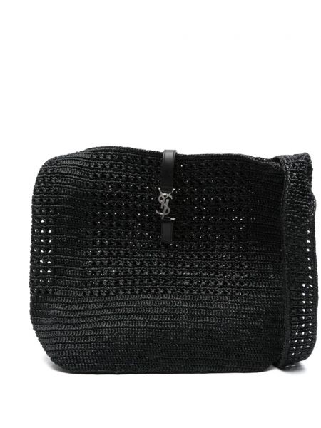 Чанта за ръка Saint Laurent черно