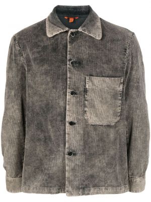 Cord hemd aus baumwoll Barena grau