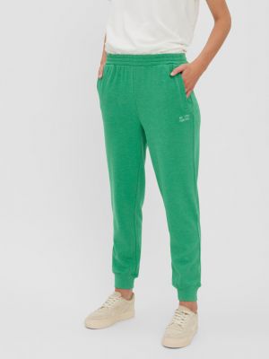 Spodnie sportowe Vero Moda zielone