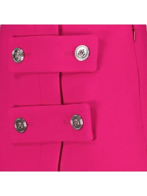 Mini falda Versace rosa