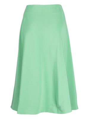 Plisované midi sukně Paul Smith zelené