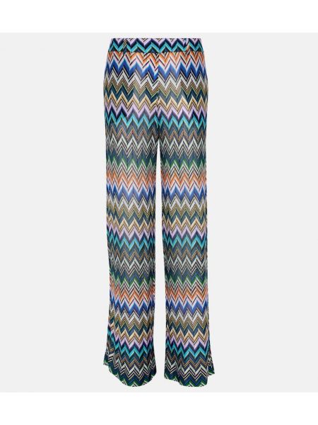 Suoralahkeiset housut Missoni