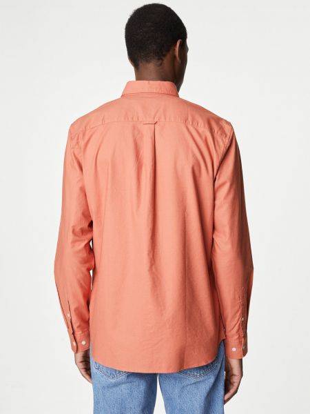 Košile Marks & Spencer oranžová