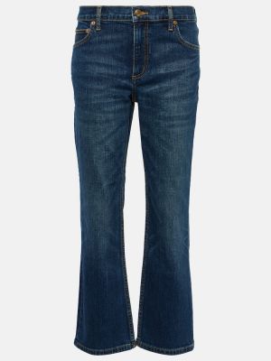 Straight leg jeans Tory Burch blu