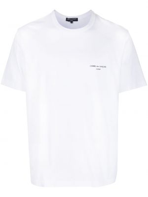 Тениска с къс ръкав Comme Des Garçons бяло
