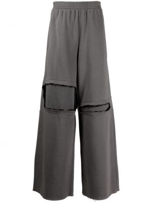 Pantaloni baggy Mm6 Maison Margiela grigio