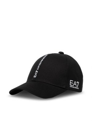 Czarna czapka Ea7 Emporio Armani