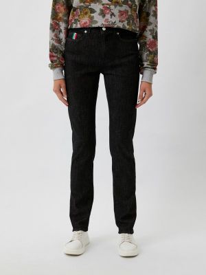 Прямые джинсы Baldinini Trend черные