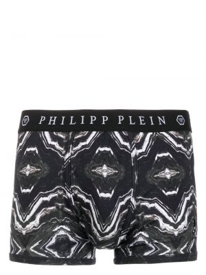 Trykt boksershorts Philipp Plein svart