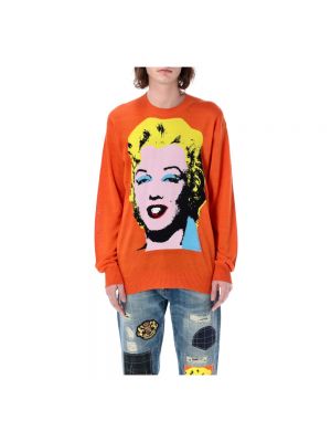 Sweter Junya Watanabe - Pomarańczowy