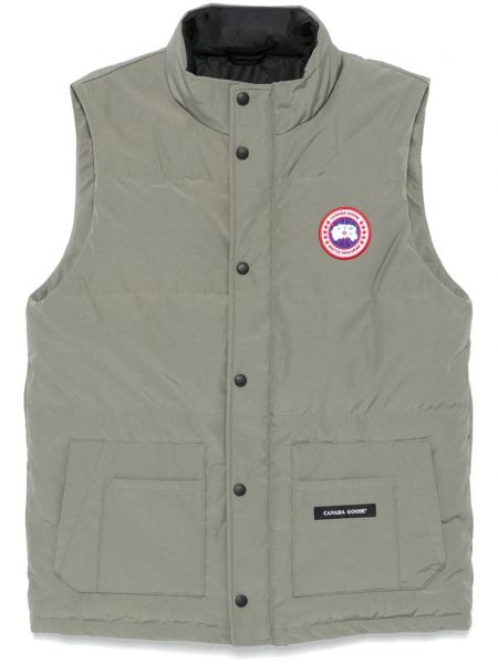 Kapitone yelek Canada Goose gri