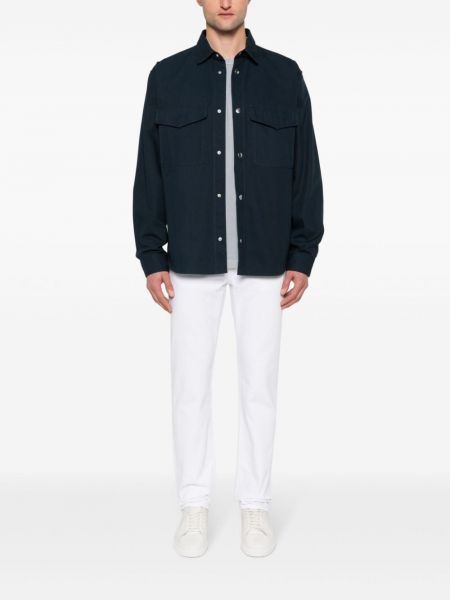 Jean droit 7 For All Mankind blanc