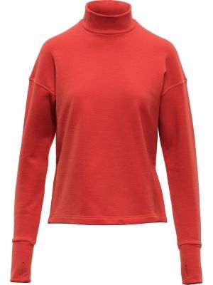 Jersey de cuello vuelto de tela jersey Aztech Mountain rojo