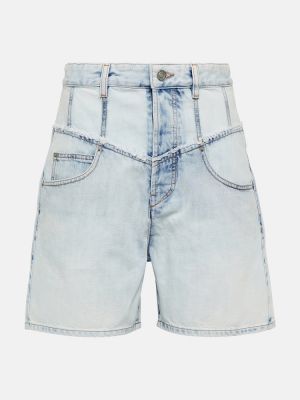 Shorts di jeans a vita alta Isabel Marant