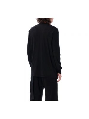 Bluza z perełkami z długim rękawem Rick Owens czarna