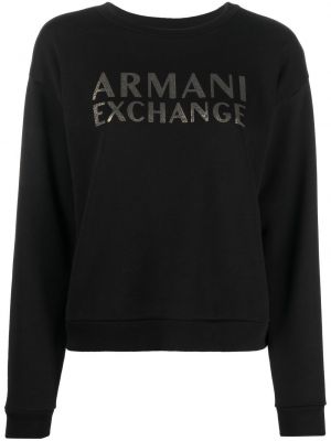 Sweatshirt Armani Exchange svart