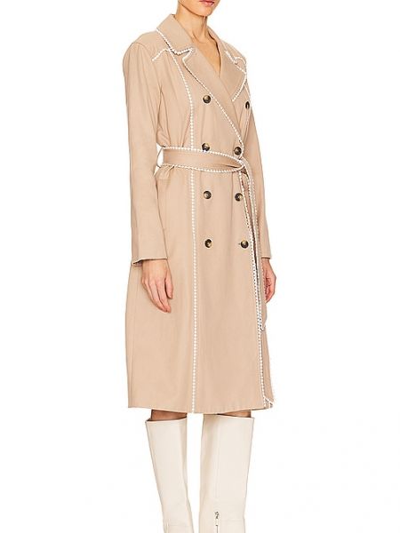 Trench L'agence beige