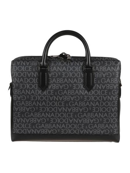 Torba na laptopa Dolce And Gabbana czarna