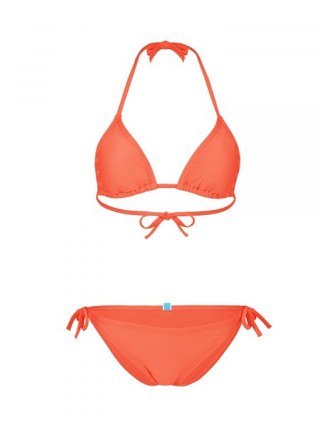 Dryžuotas bikinis Arena oranžinė