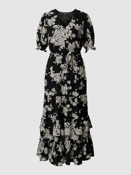 Sukienka koszulowa Lauren Ralph Lauren czarna