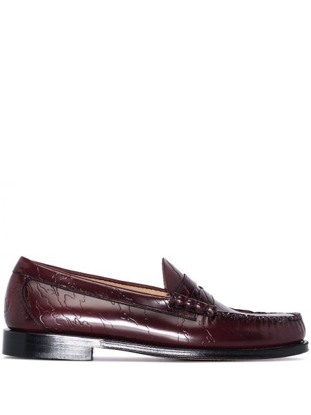 Pantofi loafer G.h. Bass & Co roșu