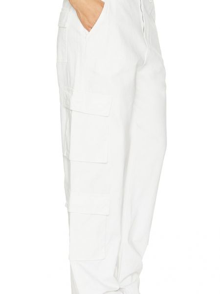 Pantalon cargo Superdown blanc