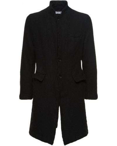 Вълнено палто Comme Des Garçons Shirt черно