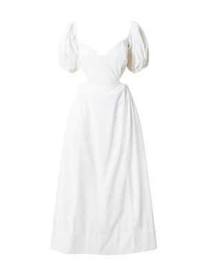 Вечерна рокля Bardot бяло