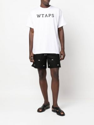 Shorts mit stickerei Wtaps schwarz