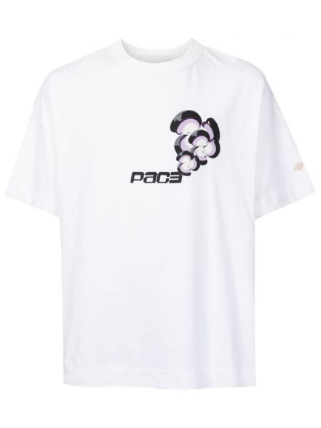Памучна тениска Pace бяло