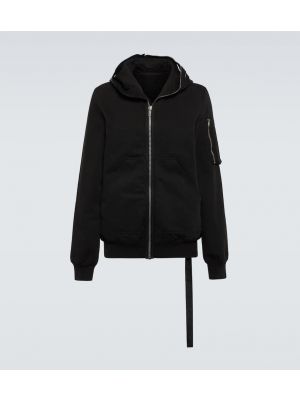 Giacca bomber di cotone Drkshdw By Rick Owens nero