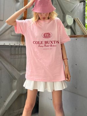 Oversized μπλούζα με σχέδιο Madmext ροζ