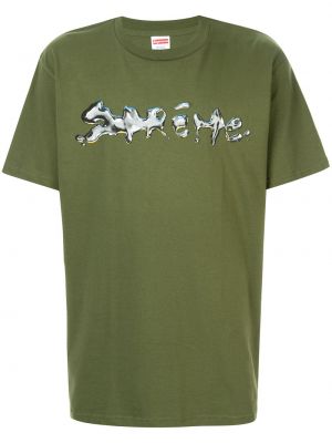 Camiseta Supreme verde