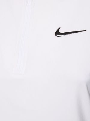 Top manga larga Nike blanco