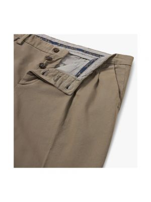 Pantalones chinos de algodón Brooks Brothers marrón