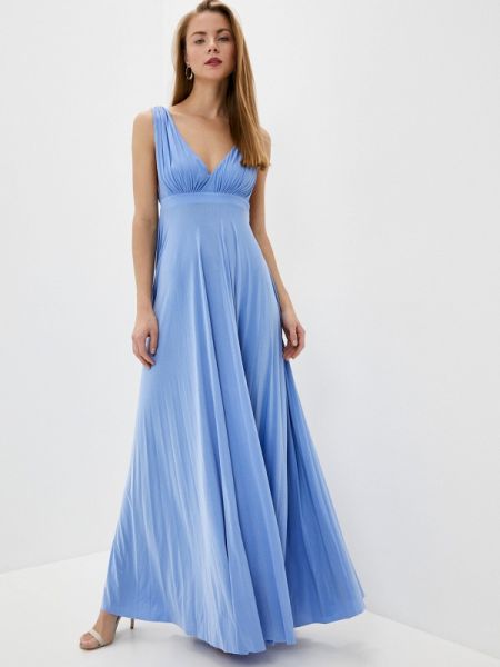 Платье Goddiva, голубое